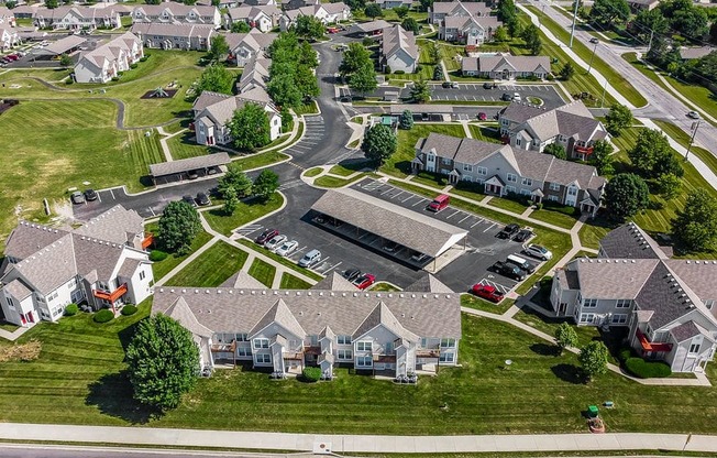 Aerial View Of The Reserve At Moonlight Community