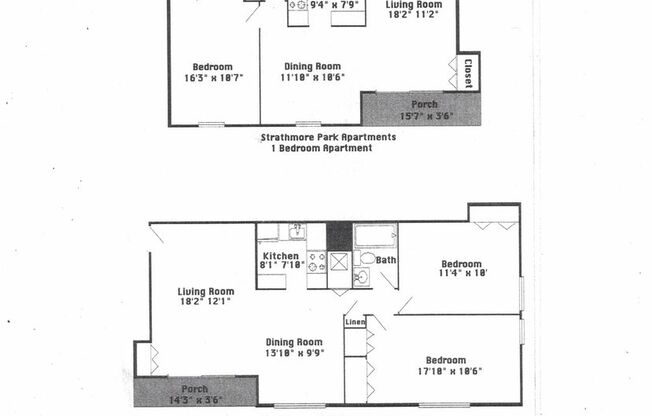 2 beds, 1 bath, 800 sqft, $1,475, Unit 2715A-1A