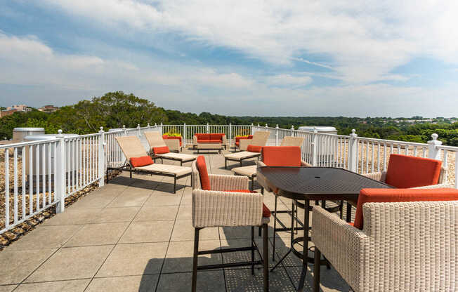 Rooftop Deck with Views of DC