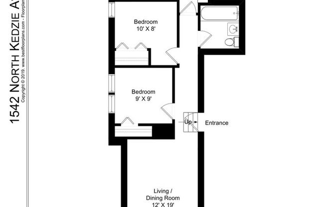 2 beds, 1 bath, 782 sqft, $1,550, Unit 1542-GN