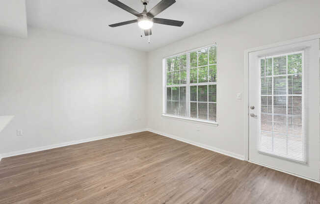 Living Room with Hard Surface Flooring