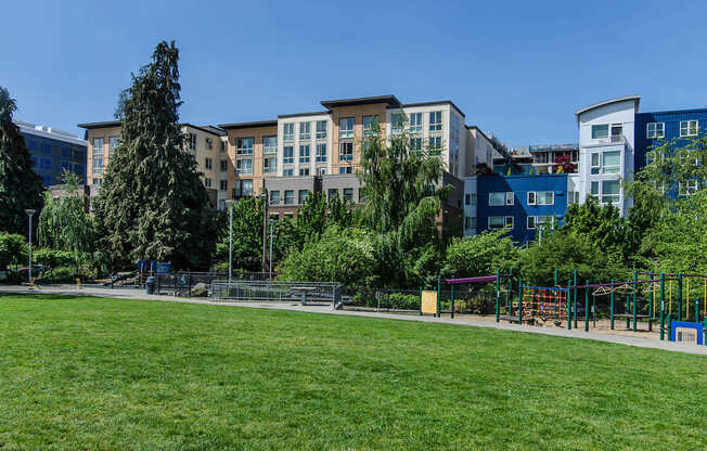 Cascade Playground Is Right Across the Street and Offers Outdoor Fun for Residents of All Ages