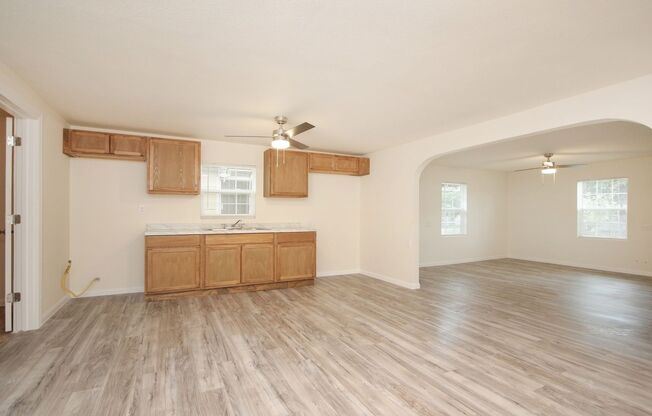 2 bed, 1 bath in Baytown- move in ready! UPDATED with brand new closets and a laundry area! Check out the pictures!