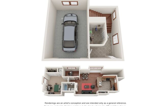 1 bed, 1 bath, 890 sqft, $1,555