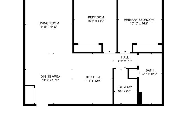 2 beds, 1 bath, 1,000 sqft, $1,149, Unit 101