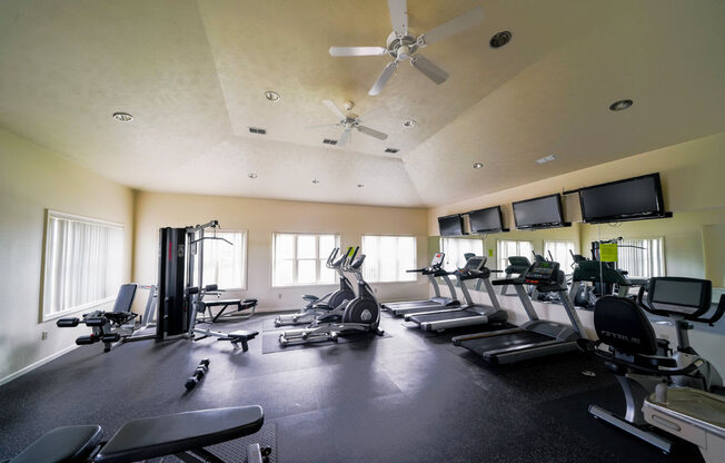 24 Hour Fitness Center with Free Wi Fi at Tracy Creek Apartments, Perrysburg, OH, 43551