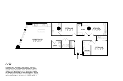 3 beds, 2.5 baths, 1,413 sqft, $3,100