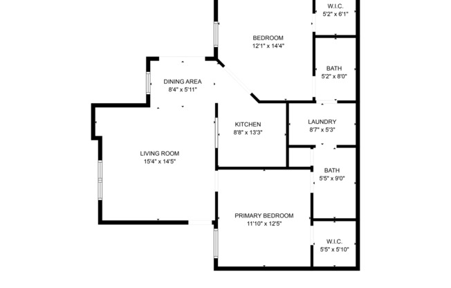 2 beds, 2 baths, $1,150, Unit UNIT # 2107