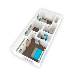 2 beds, 2.5 baths, 1,161 sqft, $1,880