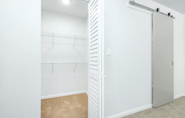 a refrigerator with the door open