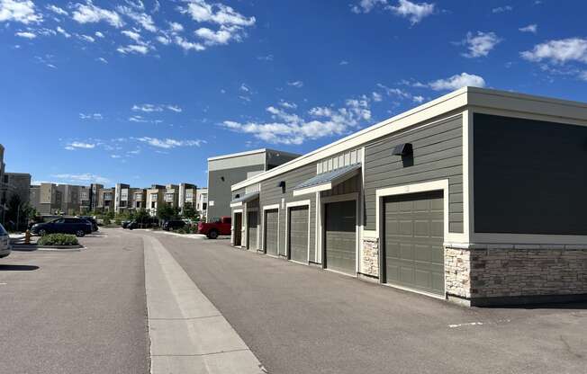 Detached Garages at Ridge at Castle Rock