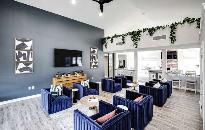 Community Clubhouse at Somerset Apartments in Lincoln, NE