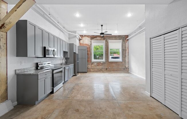 Modern, Industrial Flats in Tampa Heights