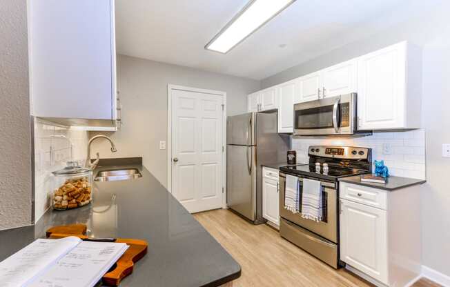 Fully Equipped Kitchenat The Bluestone Apartments, Bluffton, SC