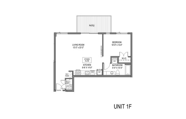 1 bed, 1 bath, 803 sqft, $1,805, Unit 501