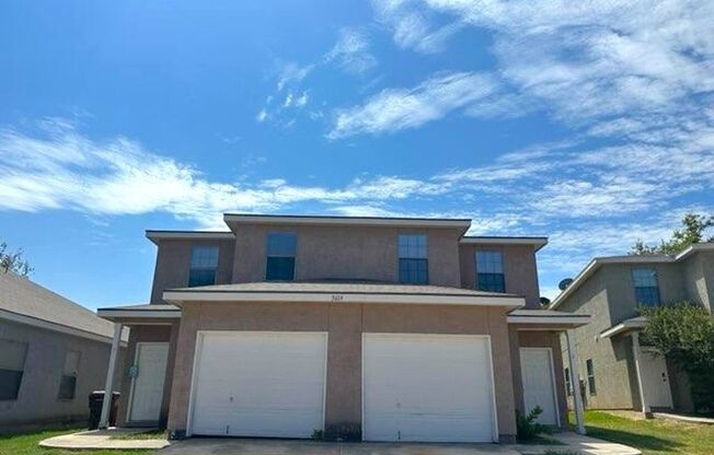 Spacious open concept duplex