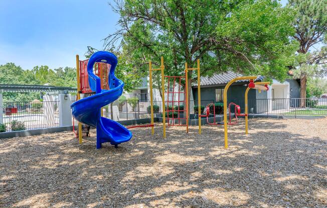 Kids Playground at Treehouse Apartments in Albuquerque, New Mexico