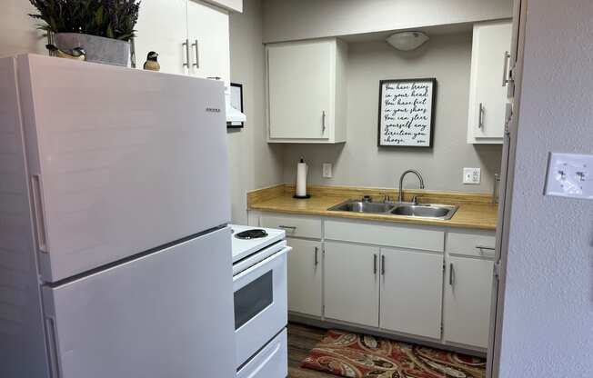 Kitchen area at Tuscany Apartments, San Angelo, 76904