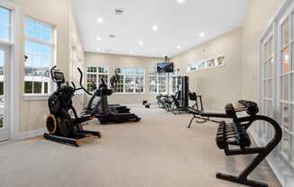 clubhouse fitness center at Mainstreet Village, Michigan