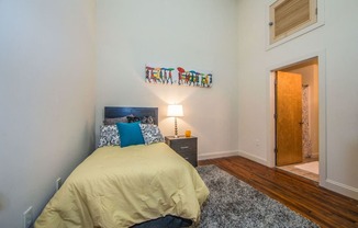 Bedroom in Iron House Apartments in Richmond VA