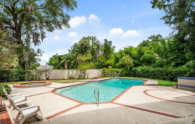 Winter Park Pool Home on half acre lot, steps from Park Avenue