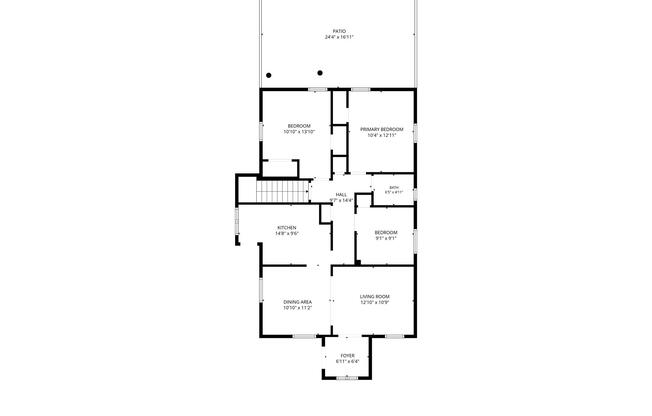 4 beds, 2 baths, 2,080 sqft, $8,500