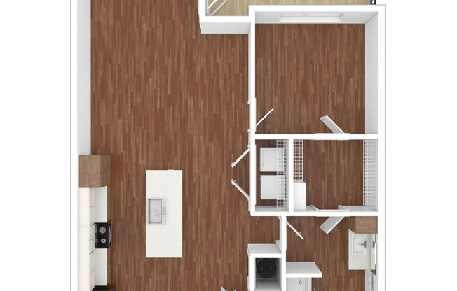 1 bed, 1 bath, 832 sqft, $1,695