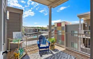 Balcony And Patio at Mosaic on the River Apartments, Richland, WA