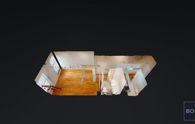 Studio, 1 bath, $2,420, Unit 43