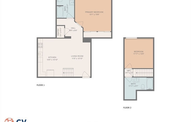 2 beds, 1 bath, 780 sqft, $2,700, Unit 504