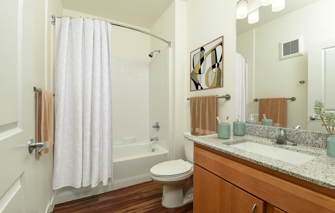 Bathroom With Bathtub at Aviara Flats, Arizona, 85035