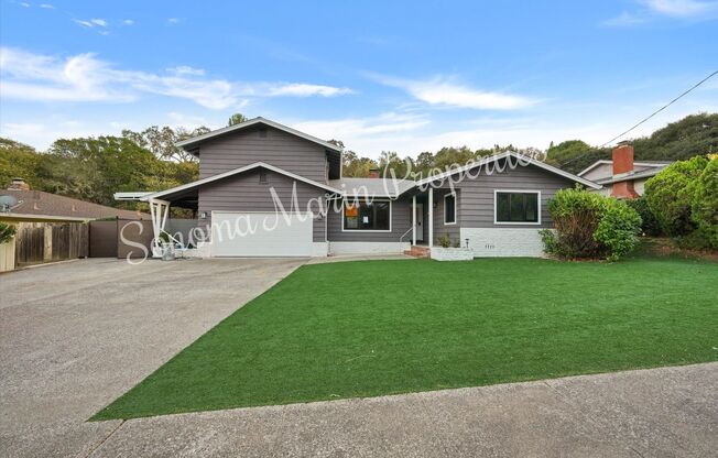 Fully Renovated Spacious 5-Bedroom, 3-Bath Single-Story Home in Charming Novato