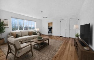 1 BR/1 BA bright and spacious condo in East Queen Anne.