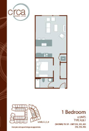 1 bed, 1 bath, $2,353