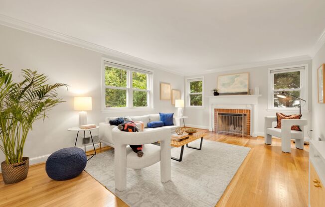 Chevy Chase/DC Adjacent to Rock Creek Park is Available Now for Multi-Year Lease