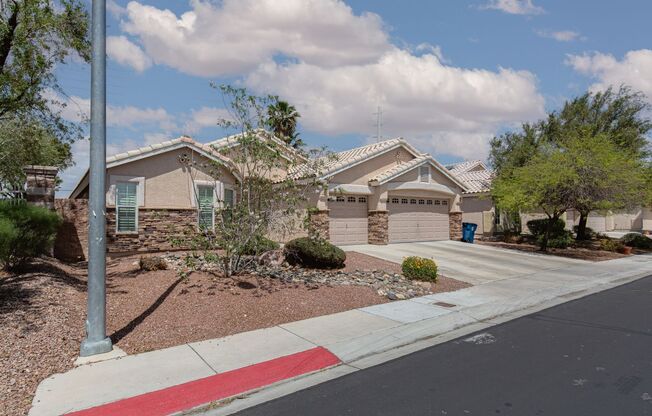 Single story home with spa and bonus master closet