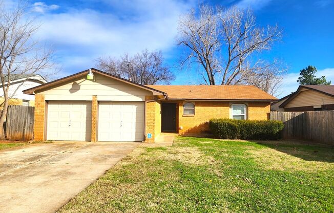 3 Bed 1.5 Bath 2 Car Garage in Roberts South Highland Addn SW OKC