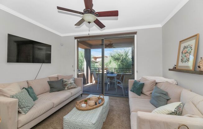 Fully Furnished condo in desirable North Scottsdale Grayhawk location!