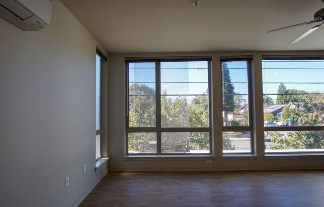 Super Spacious Sunny & Bright Studio with HUGE Windows!