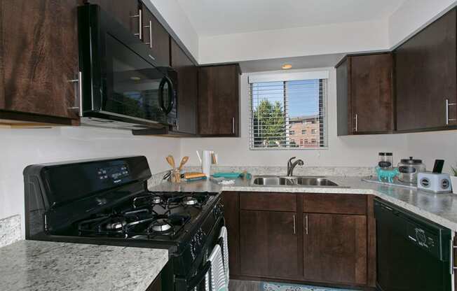 Fully Equipped Kitchen at Westmont Village, Westmont, IL