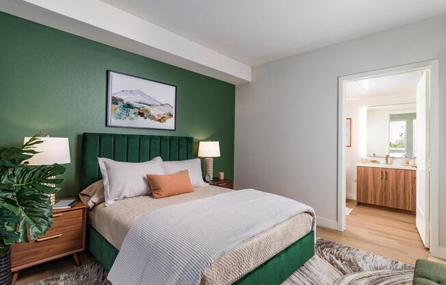 Discover the ultimate in bedroom bliss at Modera Pomona. Our thoughtfully designed spaces offer modern elegance and a serene atmosphere, making it easy to unwind and recharge. Embrace California living with a bedroom that feels like a true sanctuary.