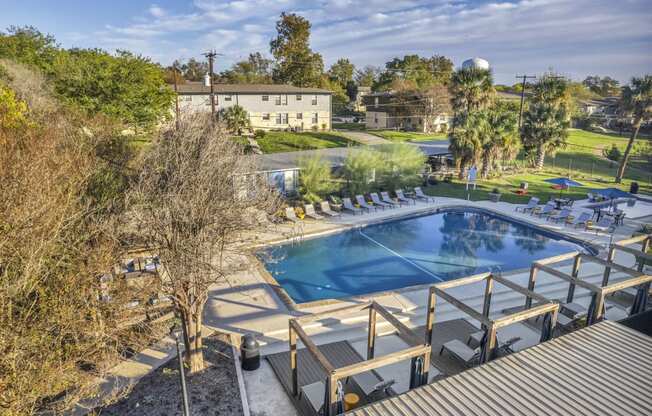 a view of the pool at the resort at reunion  at Sunset Ridge, San Antonio, 78209