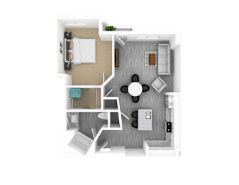 1 bed, 1 bath, 929 sqft, $1,977