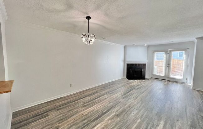 Newly Remodeled 2BD, 2.5BA Raleigh Townhome with a Fenced Yard and Private Patio in an HOA Community with Amenities