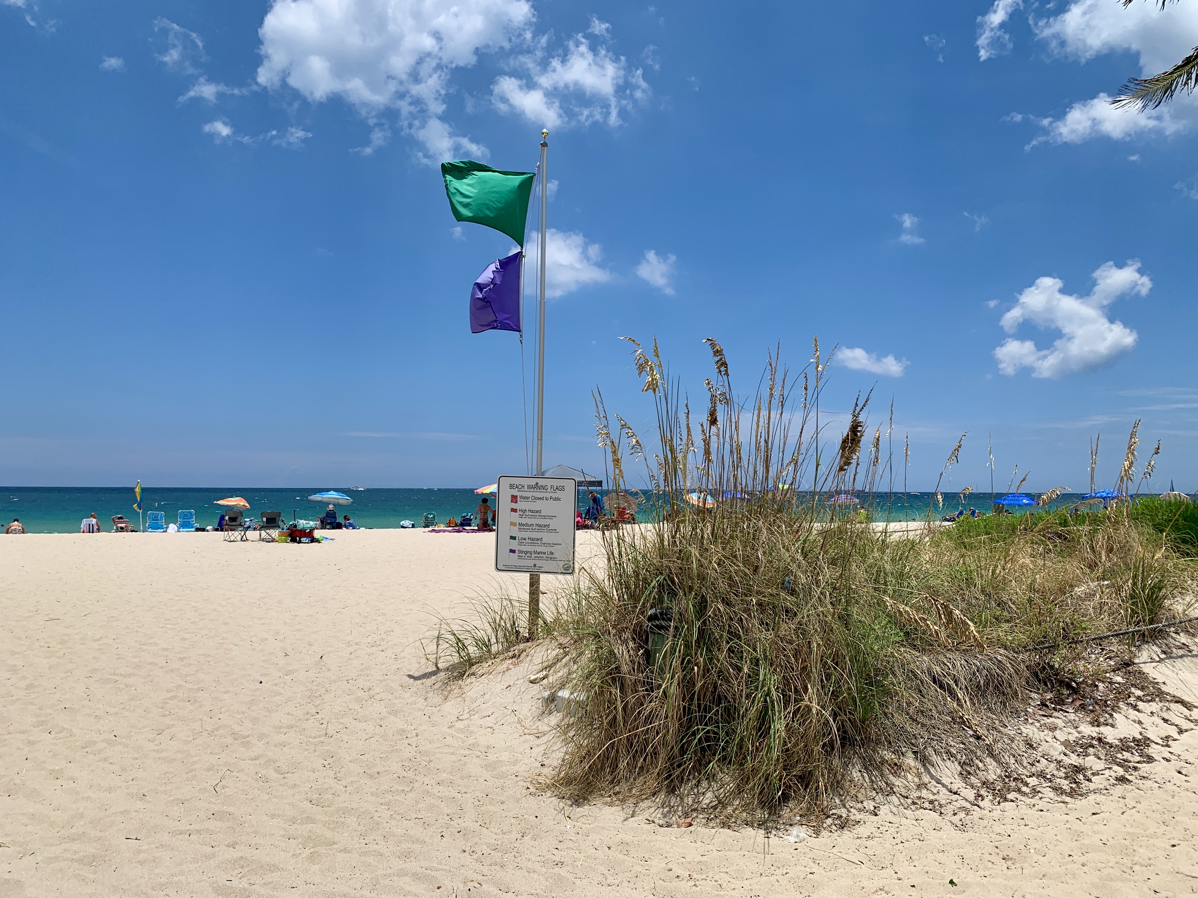 Fort Lauderdale Beach Warning Flags