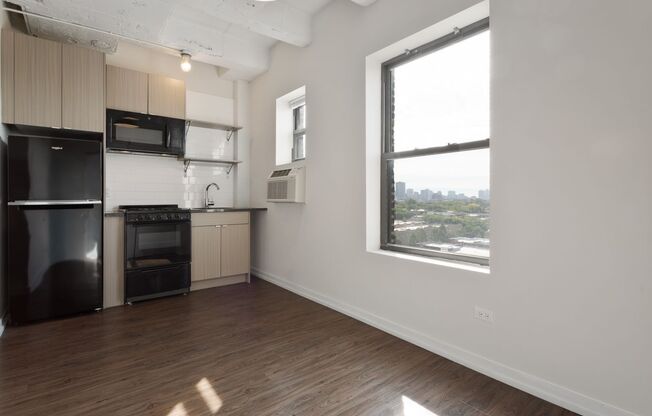 Studio, 1 bath, 221 sqft, $1,485, Unit 805