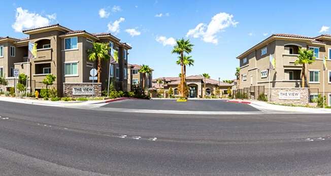 Wide angle view at The View at Horizon Ridge, Henderson, Nevada
