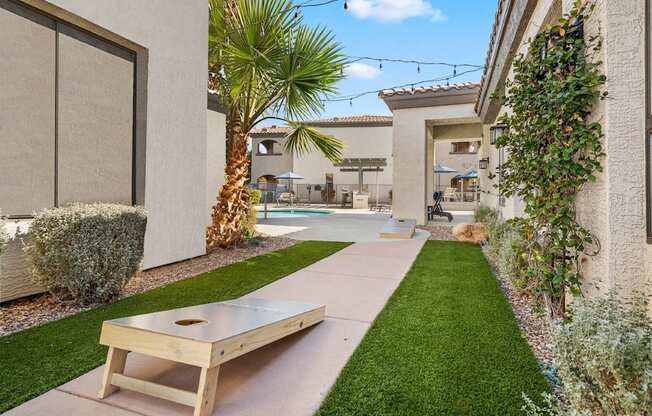 Bayside Apartments in Phoenix, Arizona Corn Hole