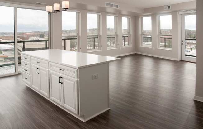 Expansive Windows at Residences at 1700, Minnetonka, Minnesota