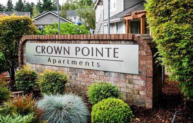 Property Signage at Crown Pointe, Lakewood, WA, 98499